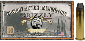 Grizzly Ammo GC357M8 .357 Magnum 158 Grain Round Nose Flat Point, 50 Rounds Per Box