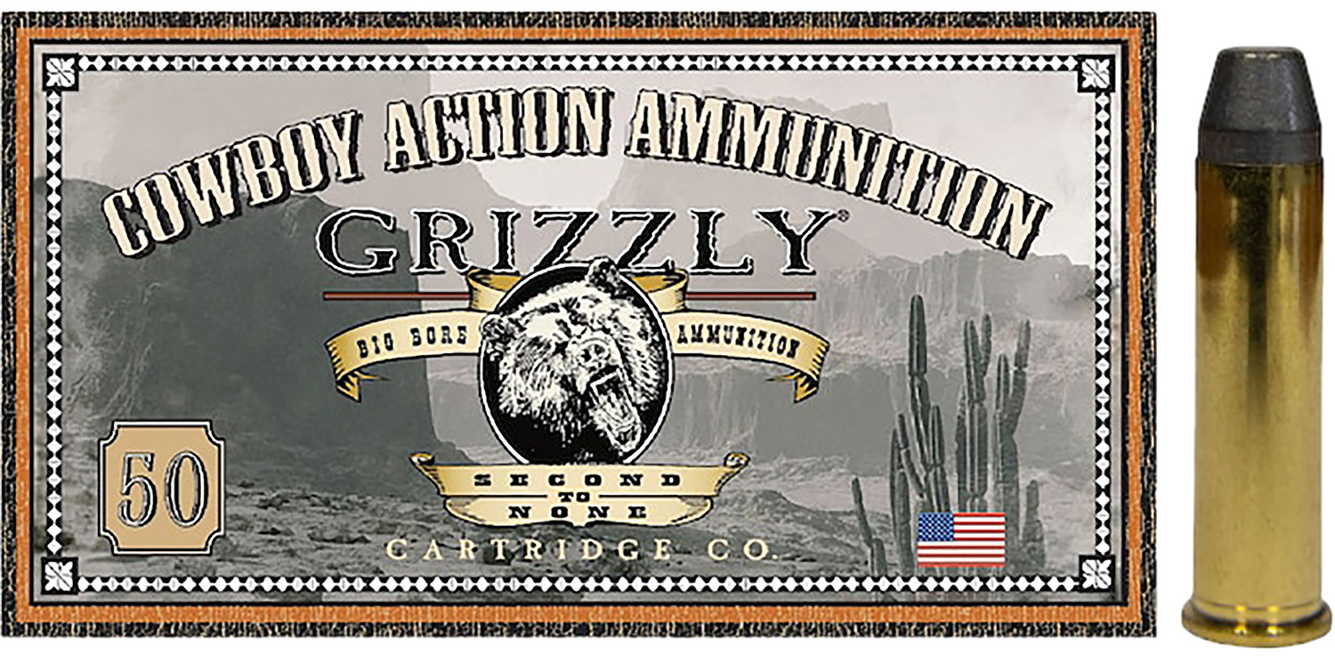 Grizzly Ammo GC357M8 .357 Magnum 158 Grain Round Nose Flat Point, 50 Rounds Per Box