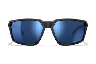 Wiley X WX Sierra AC6SRA09 M/L Blue Mirror Lens Polycarbonate Matte Black Frame