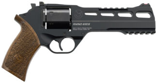 Chiappa RHINO 60DS Single Action Revolver 10mm Auto 6-Shot 6 in, Black Anodized