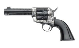 Pietta GW357GR434NMUB Great Western II Gambler's Royale .357 Magnum, 4.75 in, 6-Round, Ultra Black