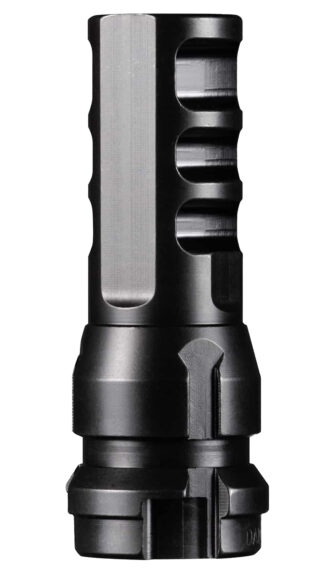Dead Air Silencers KeyMo .338 Muzzle Brake, Black Nitride Finish, 4140 HT Alloy Steel, M18X1.5