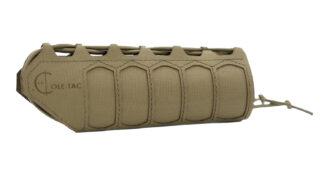 Cole-tac HG102 SD Handguard Wrap No Slots Coyote Brown Squadron 6.5" Long