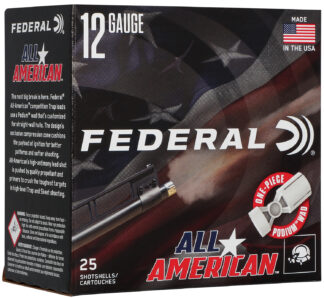 Federal All-American 12 Gauge 2.75 in 1 oz #7.5 Shot, 25 Rounds