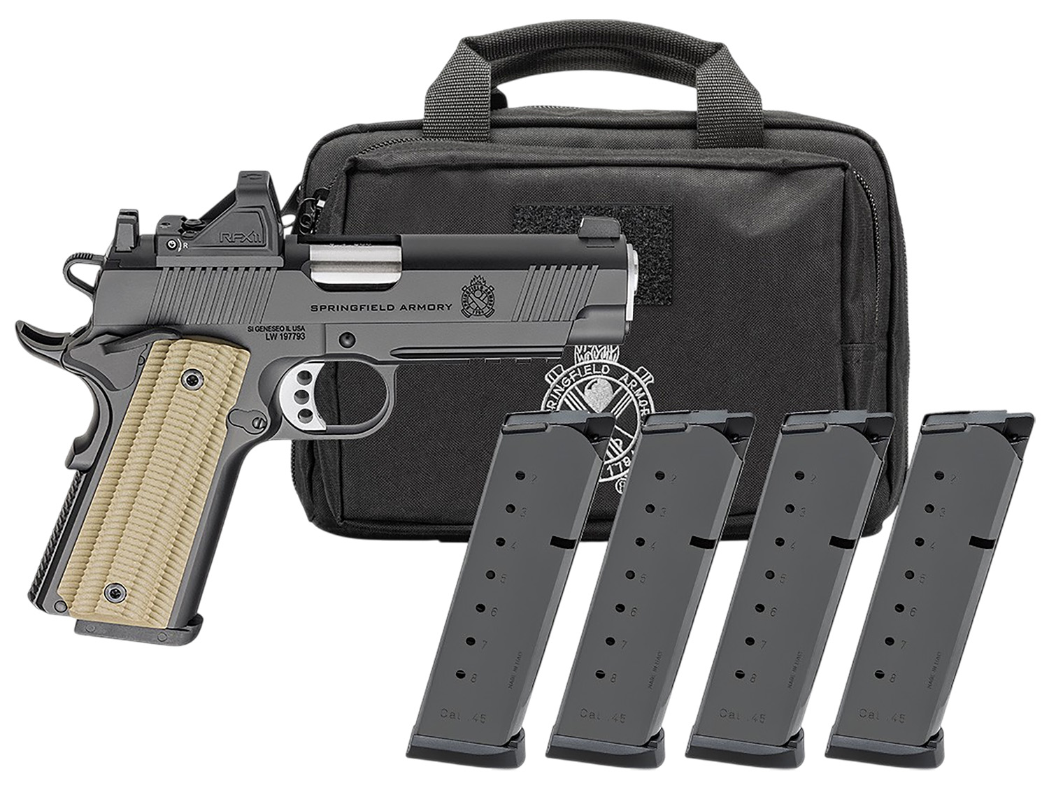 Springfield Armory 1911 Operator AOS .45 ACP 4.25 in, 8+1 Rounds