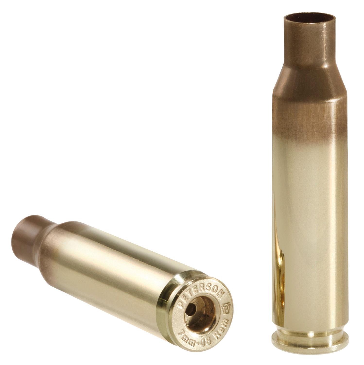 Peterson Cartridge 40046-R 7mm-08 Rem Rifle Brass, 50 Rounds Per Box