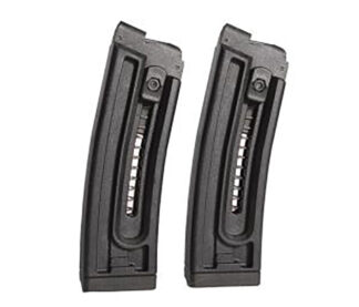 German Sport Guns GSG-16 .22 LR Magazine Twin Pack, 10-Round, Black