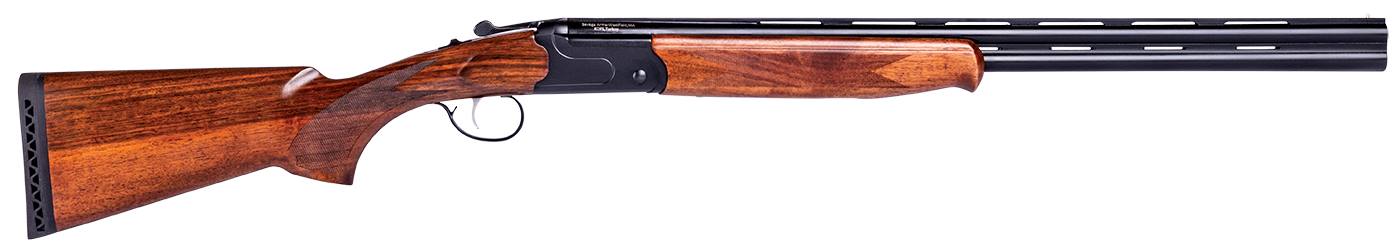 Stevens 555 Over-Under 16 Gauge 28 in Blued/Walnut Break-Action Shotgun