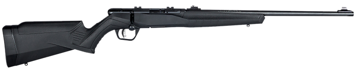 Savage B22F Bolt-Action .22 LR Rifle, 10+1 Rounds, 21 in, Matte Black Synthetic Stock