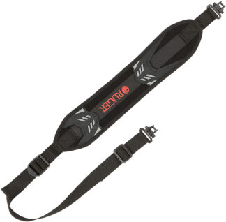 Ruger Mesa Neoprene Sling with Swivels, 34 in, Black/Red