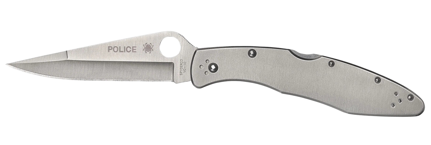 Spyderco C07P Police Folder 4.13 in VG-10 SS Blade