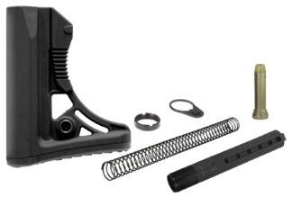 Leapers UTG PRO RBUS3BM Mil-Spec OPS Ready S3 AR-15 Buttstock Kit, Black, 6 Positions