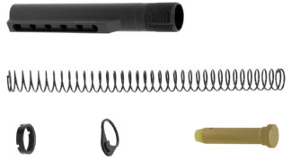 Leapers UTG Pro TLU001KIT Mil-Spec Receiver Extension Tube Kit, 6-Position, Black Hardcoat Anodized
