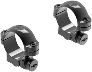 Leupold 49950 30mm Low Gloss Black 2-Piece Ring Set for Ruger No. 1 & 77/11