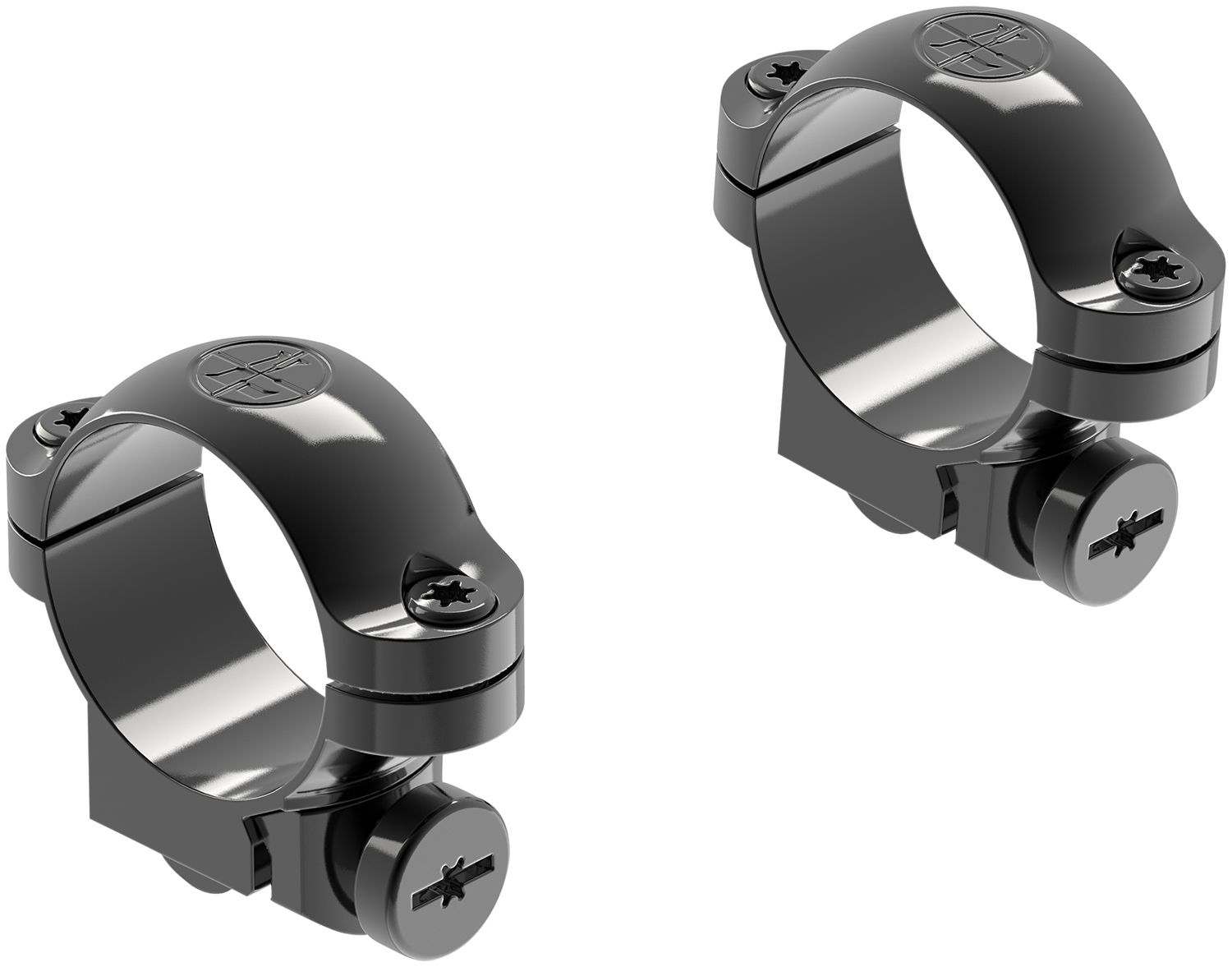 Leupold 49950 30mm Low Gloss Black 2-Piece Ring Set for Ruger No. 1 & 77/11