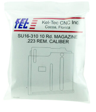 KelTec SU16PLR16310 Detachable Magazine, 5.56 NATO/.223 Rem, 10 Rounds, Blued Metal