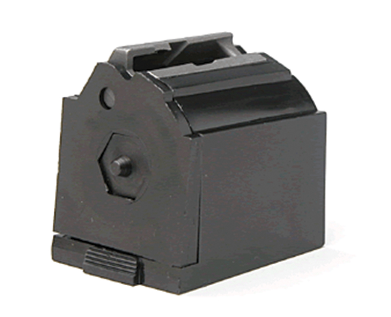 Ruger JX-1 Rotary Magazine .22 LR, 10-Round, Black Finish (Steel Feed Lip, Plastic)