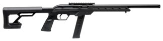 Savage 64 Precision .22 LR Semi-Auto Rifle, 16.5 in Matte Black Barrel