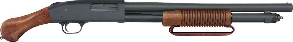 Mossberg 590 Night Stick 12 Gauge Pump Action Shotgun, 18.5 in Barrel, 6 Rounds