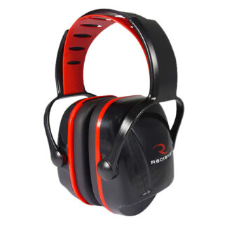 Radians X-Caliber Over-the-Head Earmuffs, NRR 22, Black (Youth)