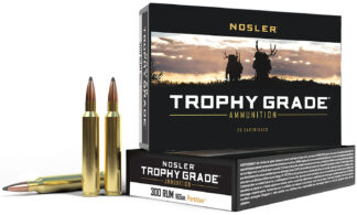 Nosler Trophy Grade .300 RUM 165 gr Nosler Partition Spitzer 20 Rounds Per Box