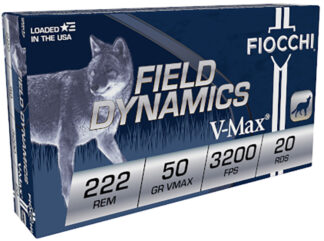 Fiocchi Extrema .222 Rem 50 gr V-Max 20-Round Box