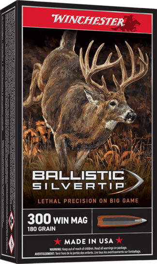 Winchester SBST300 Ballistic Silvertip .300 Winchester Magnum 180 Grain Polymer Tip 20 Rounds