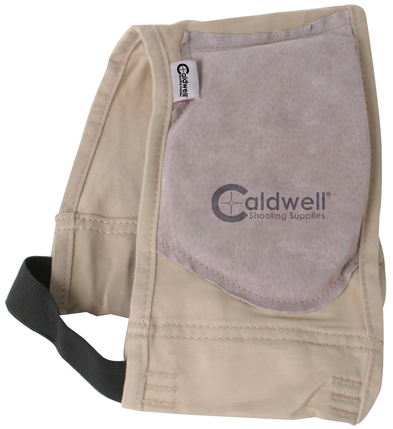Caldwell Magnum Recoil Shield Tan/Black, 1/2" Pad, Ambidextrous