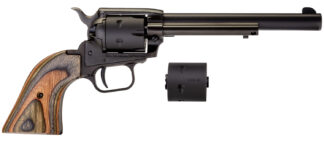 Heritage Arms Rough Rider .22 LR/.22 Magnum 6-Shot Single-Action Revolver, 6.5" Black Satin