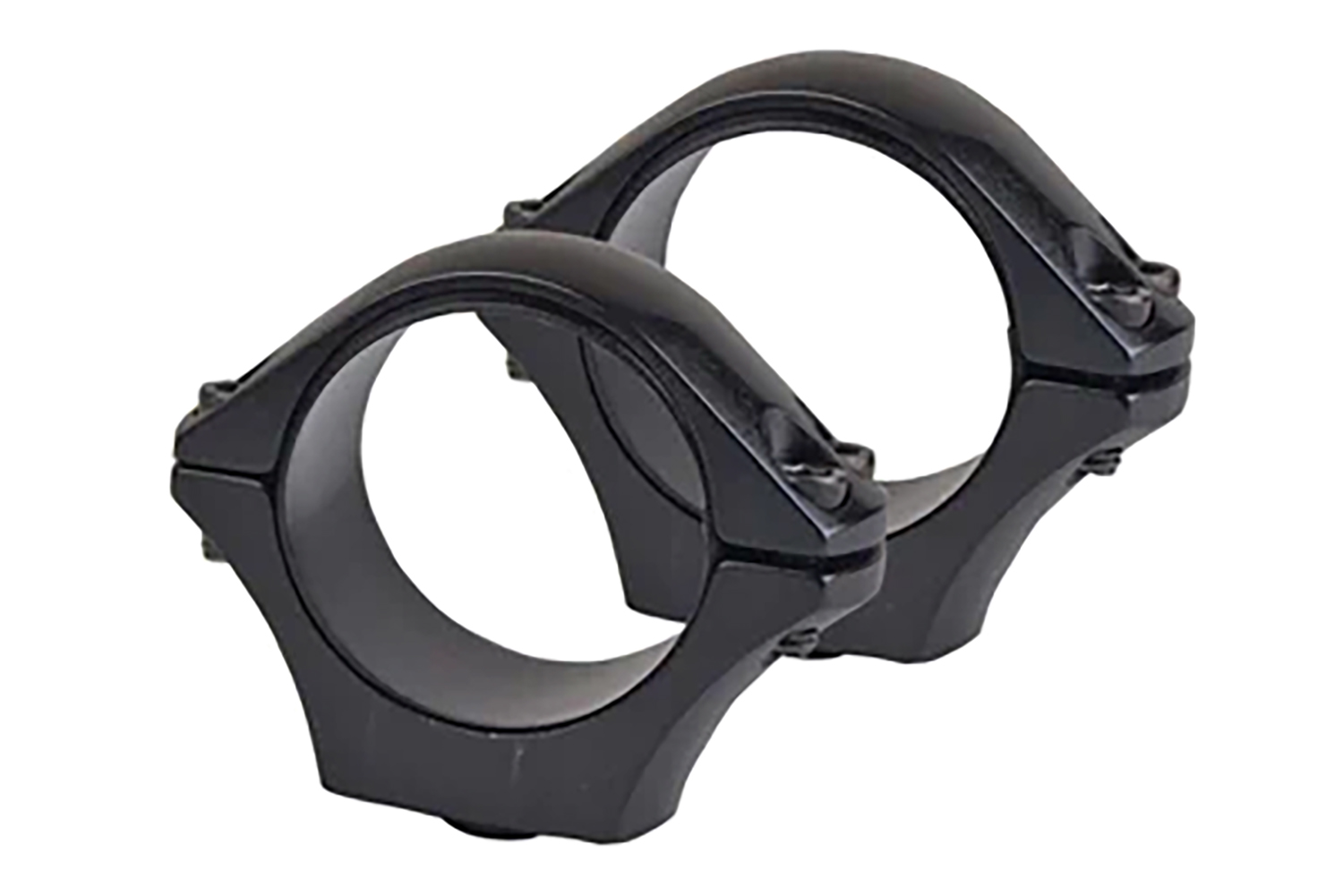 Tikka S1300924 Opti-Lock Ring Set 1 in Low Black Steel