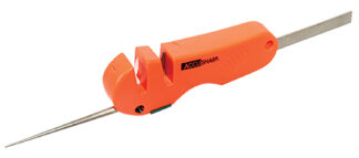 Accusharp 028C 4-in-1 Knife and Tool Sharpener Orange