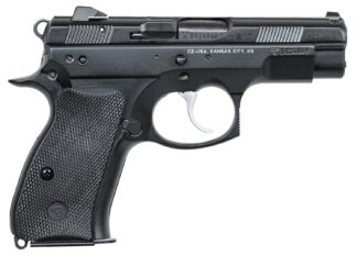 CZ-USA 91194 75 D PCR Compact Frame 9mm Luger 14+1 3.75" Black Steel Barrel, Black Steel Serrated Slide, Black Polycoat Aluminum Frame w/Beavertail, Black Rubber Grip, Right Hand