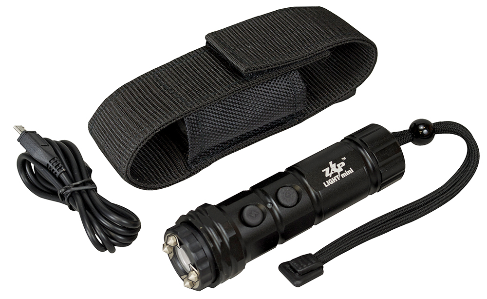 Zap Mini Stun Gun with Ultra-Bright LED Up to 3 Hours Per Charge