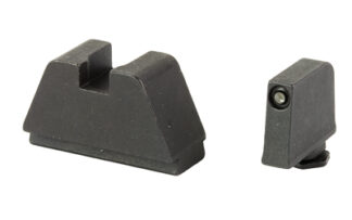 Ameriglo GL811 3XL Tall Optic-Compatible Sights, Green Tritium Front, Black Outline Rear