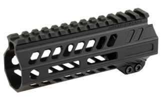 Angstadt Arms Ultra Light 5.5 in Free-Float M-LOK Handguard, Black Anodized Aluminum