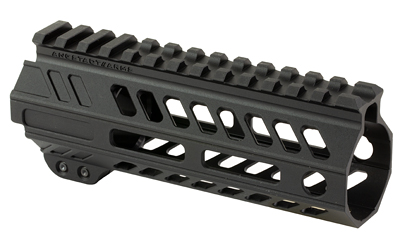 Angstadt Arms Ultra Light 5.5 in Free-Float M-LOK Handguard, Black Anodized Aluminum