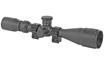 BSA Sweet 17 3-12x40 AO Rifle Scope, 30/30 Duplex Reticle, Black Matte Finish