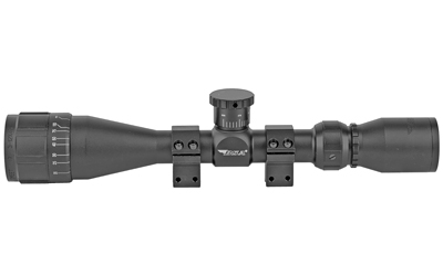 BSA Sweet 17 3-12x40 AO Rifle Scope, 30/30 Duplex Reticle, Black Matte Finish