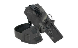 Cole-TAC Varmint Wrangler Suppressed .22 Chest Holster, Right Hand, MultiCam Black