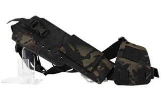 Cole-TAC Varmint Wrangler XL Suppressed Chest Holster, Right Hand, MultiCam Black