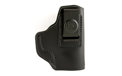 DeSantis Insider IWB Belt Clip Holster for M&P Shield, Right Hand, Black Leather