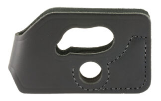 DeSantis Pocket Shot 110 Black Leather Pocket Holster, Ambidextrous, for LCP/P3AT/TCP