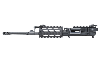 FightLite MCR 5.56 NATO Complete Upper, 16.25 in Threaded Barrel, Picatinny Rail, Black