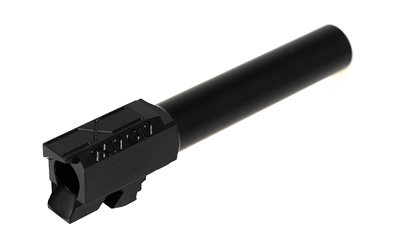 Faxon Duty Series 9mm Glock 19 Barrel, 4.02 in, 1:10 Twist, Black Nitride