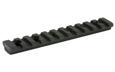 GG&G UFIR Under Foregrip Mount Rail, Picatinny, Black, 4-1/2 in Direct Thread