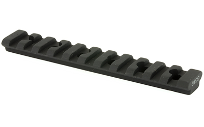 GG&G UFIR Under Foregrip Mount Rail, Picatinny, Black, 4-1/2 in Direct Thread