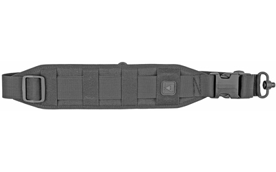 GrovTec QS Heavy Gunner Sling Black, 2-Point, 1.5 in Webbing, 3 in Pad