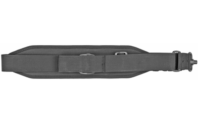 GrovTec QS Heavy Gunner Sling Black, 2-Point, 1.5 in Webbing, 3 in Pad
