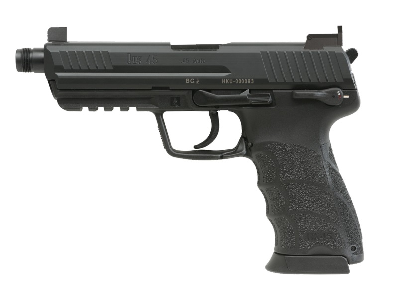 Heckler & Koch HK45 Tactical V1 Double Action/Single Action .45 ACP 5.2" Barrel Black