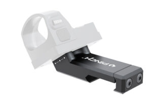 Viridian PINCH 35-Degree Adjustable Offset Mount for Shield RMSc, Picatinny Rail, Black